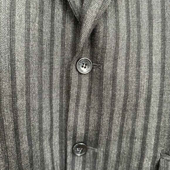 Dolce & gabanna wool pinstripe blazer - Picture 3 of 10